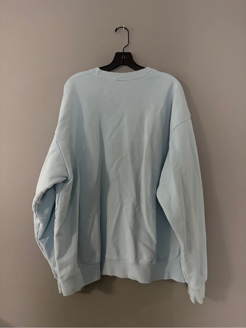 Pleasing Logo Crewneck Sweatshirt - Pale Blue